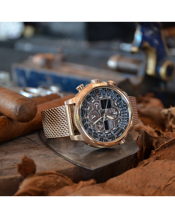 Citizen navihawk rose gold hotsell