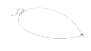 Nomination, All My Love Heart Necklace with Red and White CZ - Product Code - 240302 006