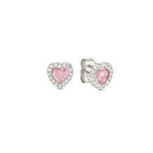 Load image into Gallery viewer, Nomination, All My Love Earrings, Heart with Pink CZ - Product Code - 240304 002
