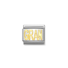 Load image into Gallery viewer, Nomination Composable Classic Family Collection in Steel and Yellow Gold | More Family Charms Available | CLICK HERE FOR MORE CHARMS
