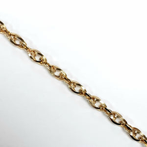 9ct Yellow Gold Hallmarked Ladies Bracelet - Product Code - VX454