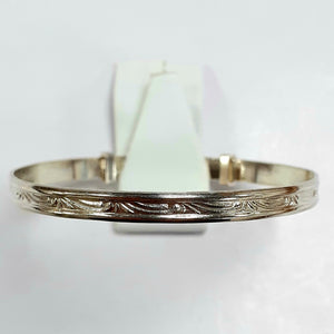 Silver Maid's Expanding Bangle - Product Code - L356