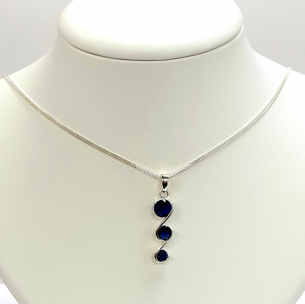 Silver Hallmarked 925 Pendant & Chain- Product Code - C515 & L150