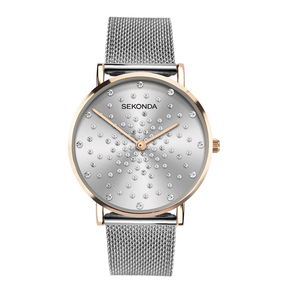 Sekonda ladies stainless steel on sale watch