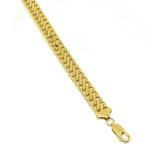 9ct Yellow Gold Hallmarked Bracelet - Product Code - VX308