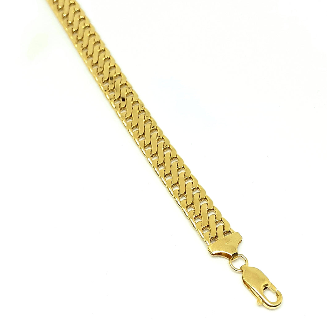 9ct Yellow Gold Hallmarked Bracelet - Product Code - VX308