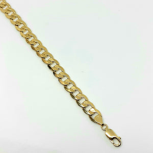 9ct Yellow Gold Hallmarked Gentleman's Bracelet - Product Code - VX305